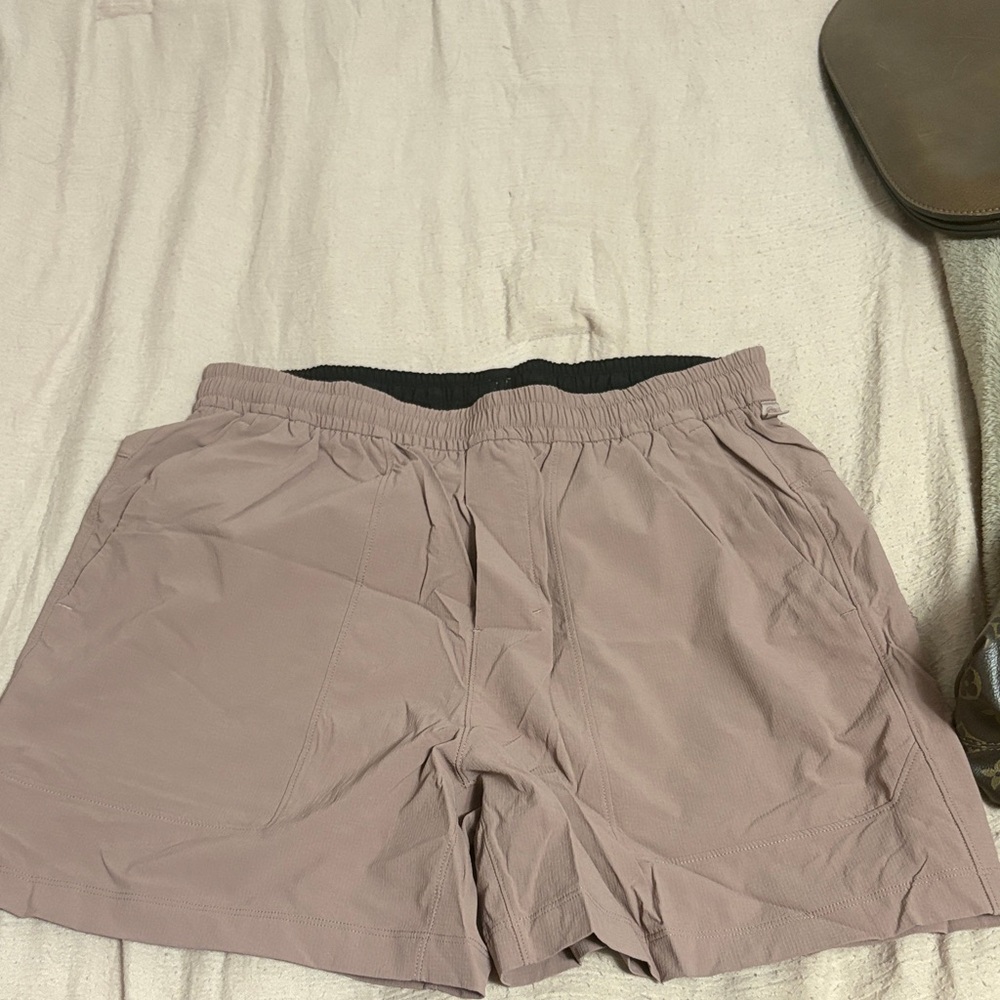 lululemon athletica Men's Taupe Athletic Shorts